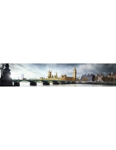A view across Westminster Bridge to the House of Parliament