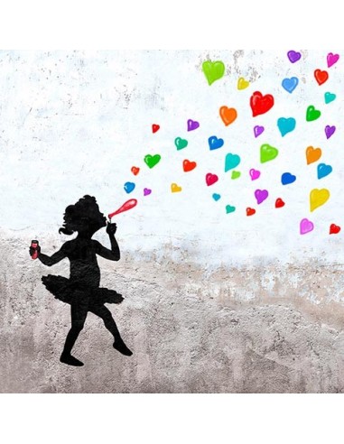 Burbujas de amor (detalle)