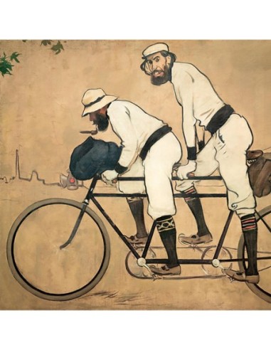 Ramon Casas y Pere Romeu en tándem