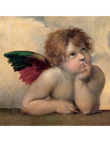 Ángel I - Madonna Sixtina (detalle)