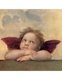 Ángel II - Madonna Sixtina (detalle)