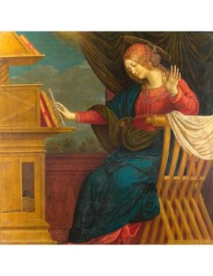 La Anunciación, La Virgen María