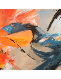 Naranjas y azules (detalle)