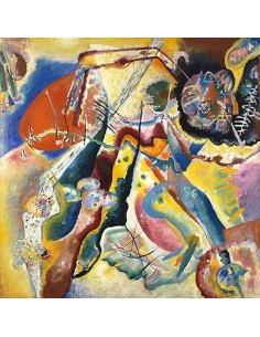 Bild mit rotem Fleck (Pintura con mancha roja), 1914