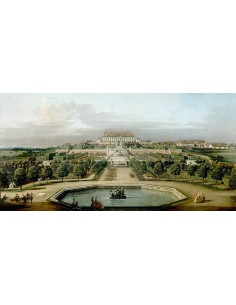 Vista del jardín del Palacio de Verano del Kaiser (detalle)