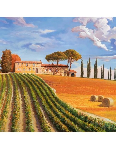 Colinas toscanas (detalle)