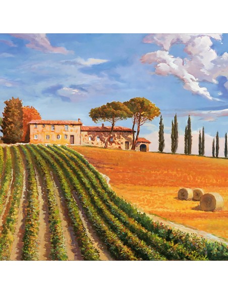 Colinas toscanas (detalle)