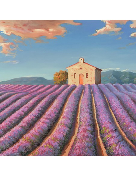 Campos de lavanda (detalle)