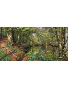 Un día de primavera en el bosque.