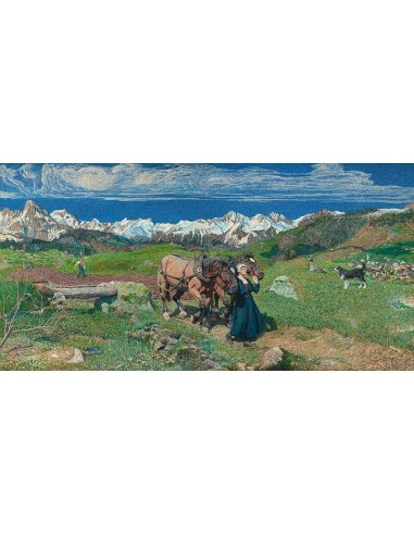 Primavera en los Alpes, 1897