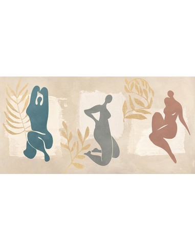 Tres estudios sobre la belleza femenina (hojas)