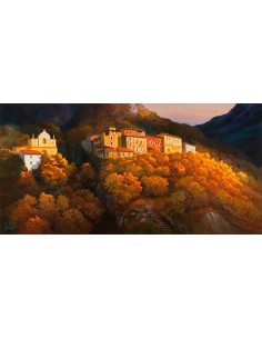 País en la montaña