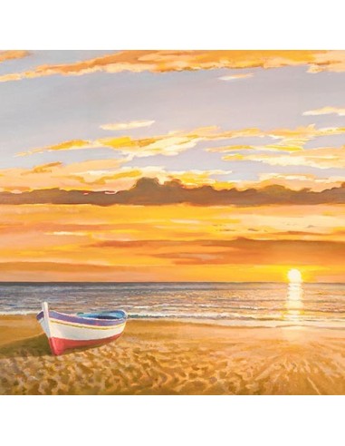 Atardecer en la costa (detalle)