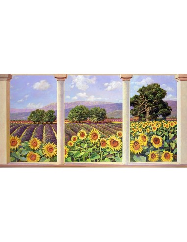 Ventana a los girasoles