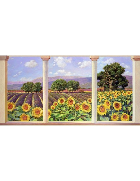 Ventana a los girasoles