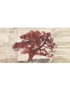 Panel de árbol oxidado