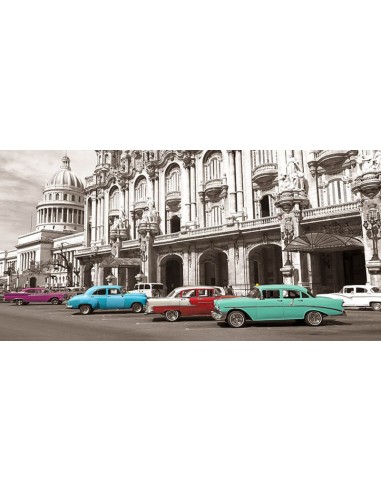 Autos antiguos americanos en La Habana, Cuba