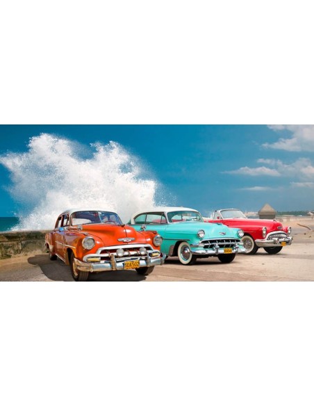 Coches en Avenida de Maceo, La Habana, Cuba