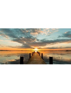 Luces matutinas en un embarcadero (detalle)