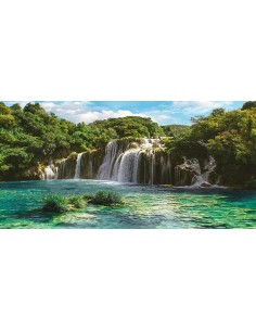 Cascada en el Parque Nacional Krka, Croacia