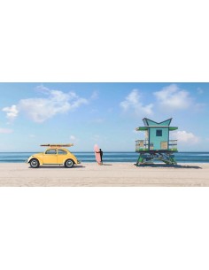 Esperando las olas, Miami Beach (detalle)