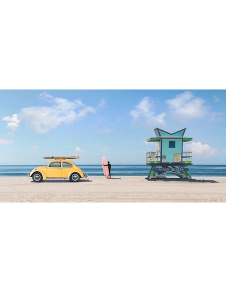 Esperando las olas, Miami Beach (detalle)