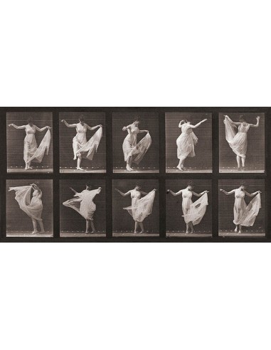 Una mujer bailando, 1887