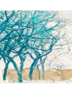 Árboles turquesas I