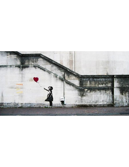 South Bank, Londres (graffiti atribuido a Banksy)