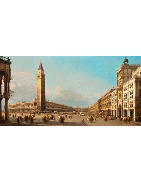 Piazza San Marco mirando al sur y al oeste