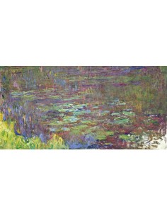 Nenúfares al atardecer (detalle)