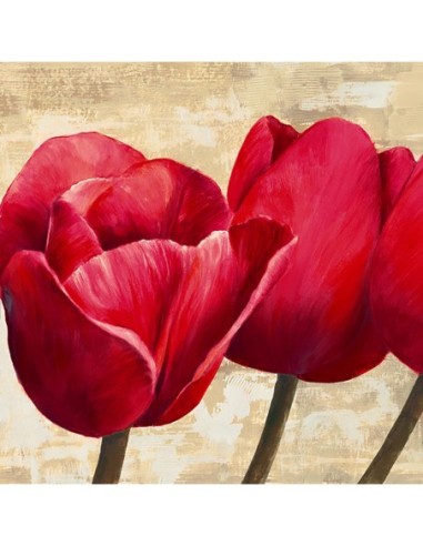 Tulipanes rojos (detalle)