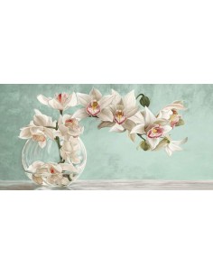 Arreglo de orquídeas II (celadon)