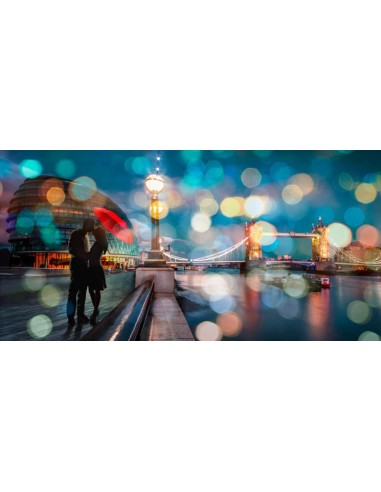 Besándose en Londres