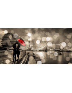 Besándose en Londres (BW)