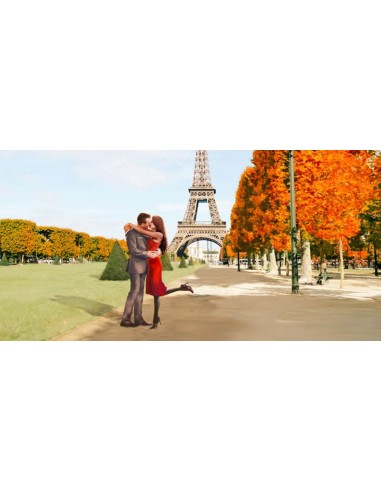 Bulevar de árboles (detalle)