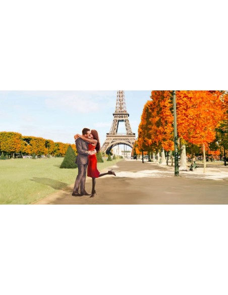 Bulevar de árboles (detalle)