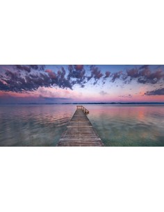 Rampa para barcos y nubes de filigrana, Baviera, Alemania