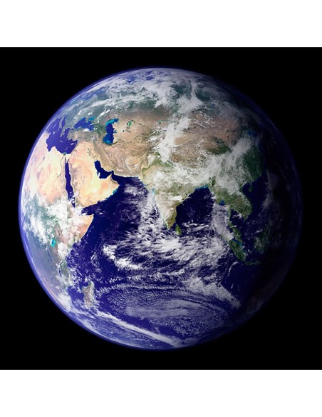 Vista de la Tierra desde el espacio (Asia)