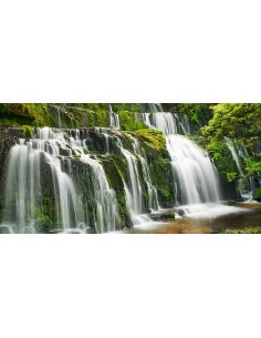 Cascada Cataratas Purakaunui, Nueva Zelanda