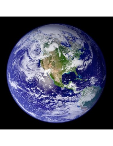 Vista de la Tierra desde el espacio (América del Norte)