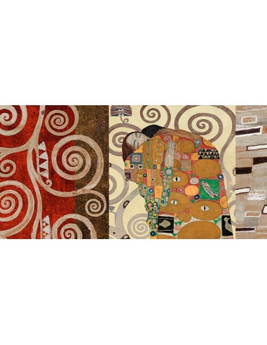 Patrones de Klimt - El abrazo (Peltre)