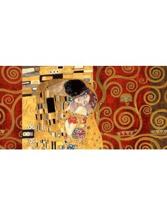 Patrones de Klimt - El beso (oro)