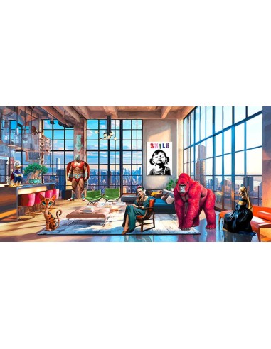 Surrealoft, En casa de las chicas