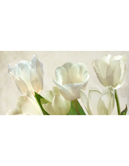Tulipanes blancos (detalle)