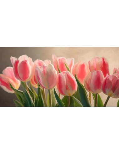 Tulipanes en el crepúsculo