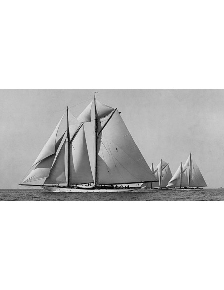 Carrera de goletas (detalle)