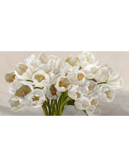 Tulipanes blancos