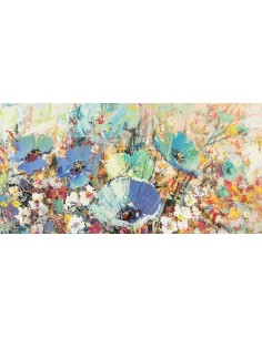 Campo de flores en primavera I (detalle)