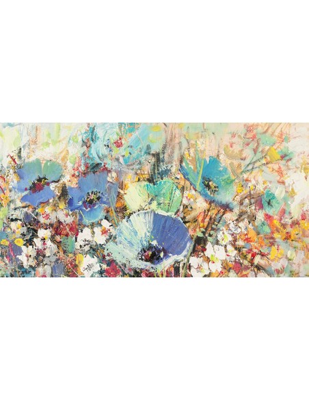 Campo de flores en primavera I (detalle)